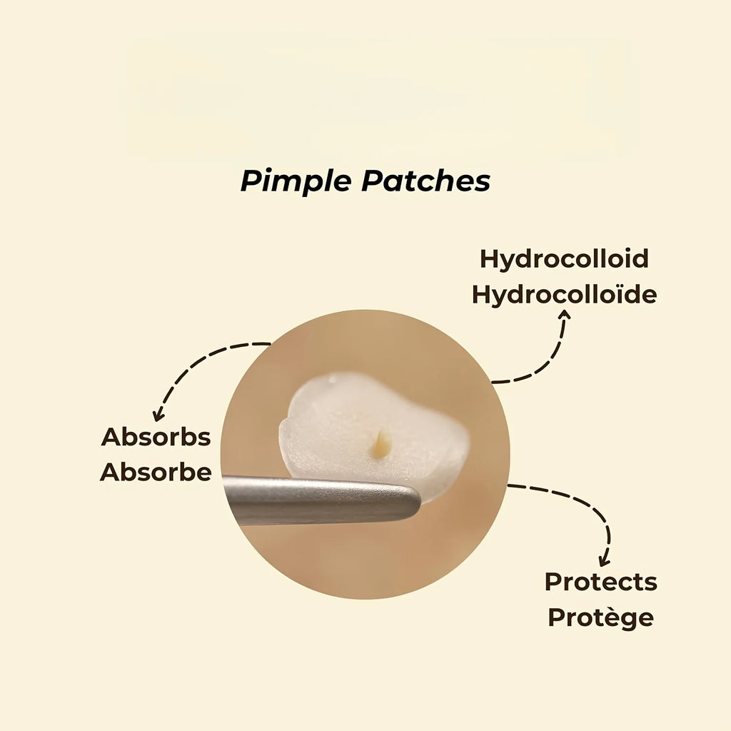 144/192pcs Acne Patch - Cute puppy shaped design, suitable for various light skin tones, daily use&photo props, facial acne patc Oasis Select