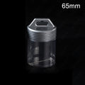 Modular Transparent Plastic Storage Bottles for Small Parts