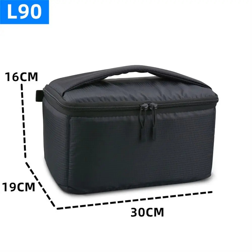 Waterproof DSLR Camera Inserts Bag Portable Inner Partition Padded Protector Bag Super Thick Drop-Proof Liner Inserts Handbag Oasis Select --L90