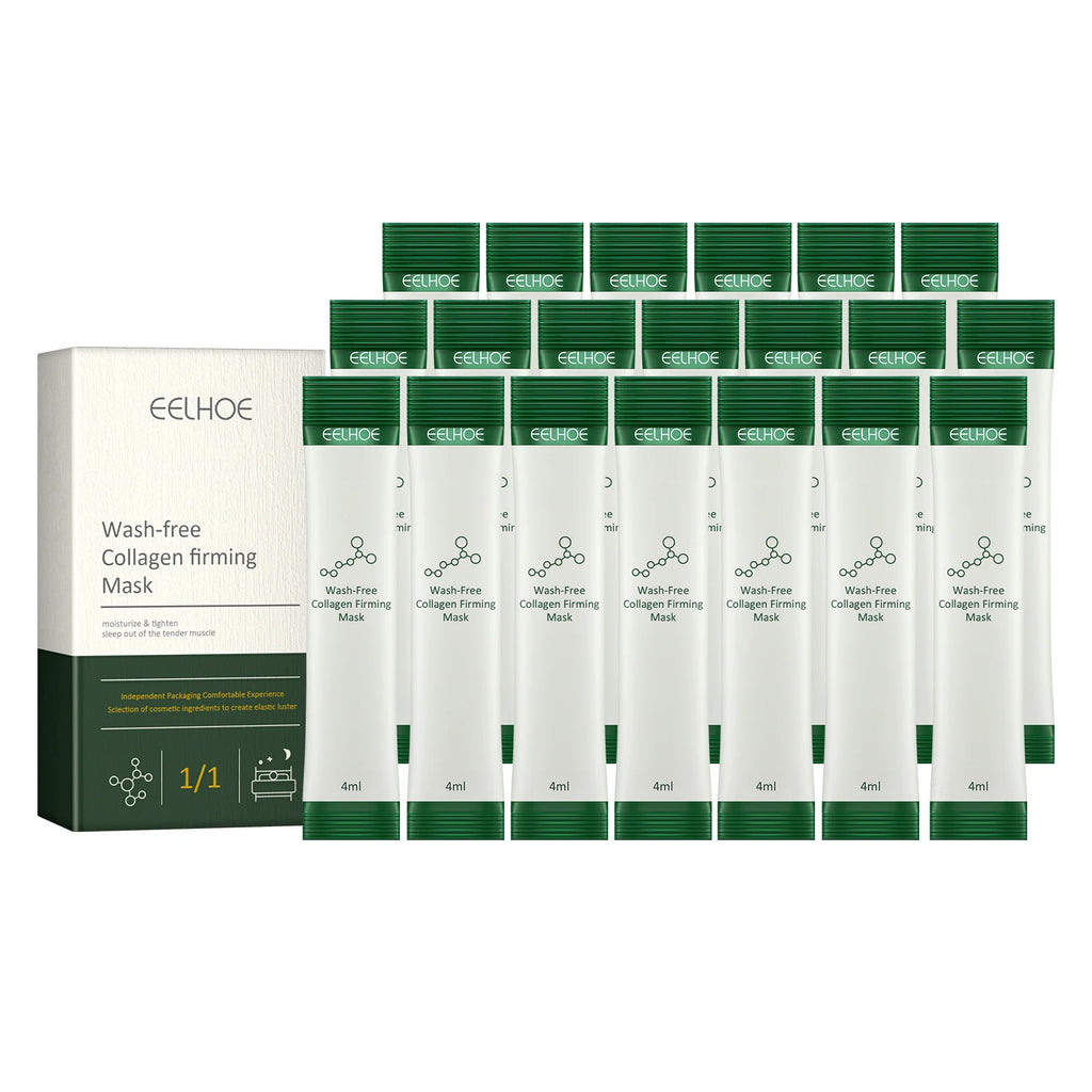 20-Pack Collagen Firming Sleeping Mask – Anti-Aging Hydration Sleeping Face Mask Oasis Select 20Pcs Boxed