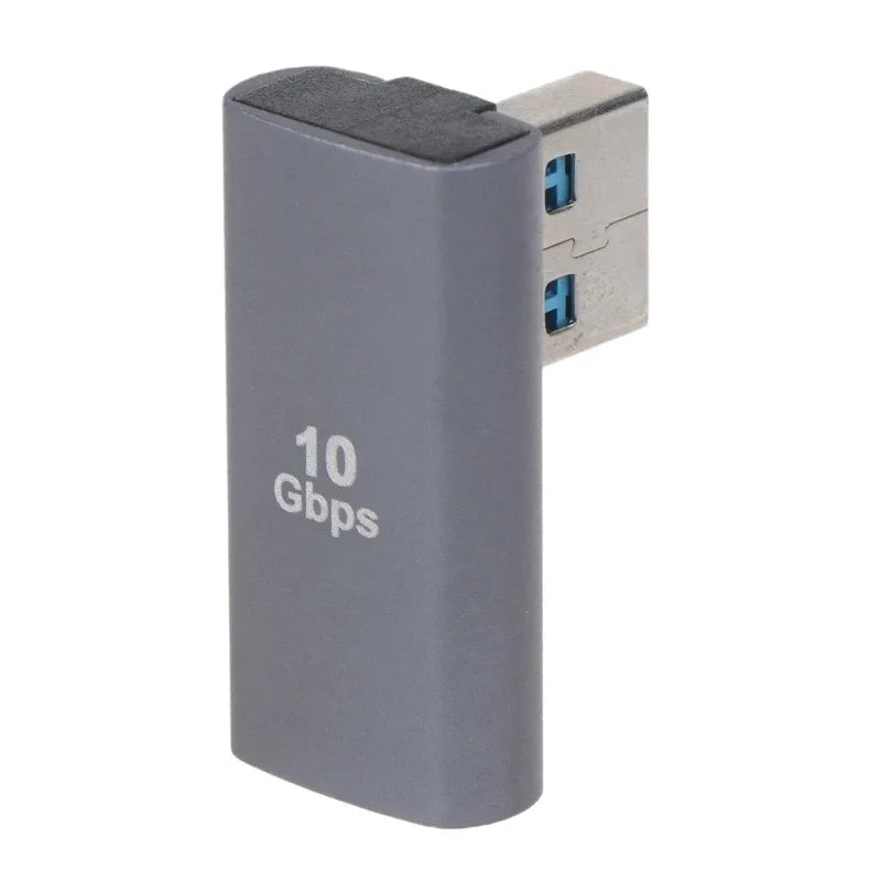 1-5pcs 90 Degree USB to USB Adapter Right Angle USB 3.0 Male to USB Female for Laptop Oasis Select