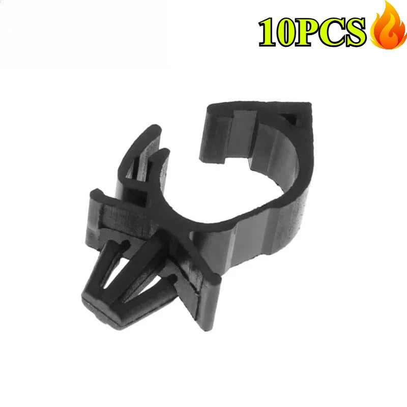 Weather Resistant Anti-Loose 10mm Car Wiring Harness Fixing Clips Zip Ties Cable Buckle Corrugated Pipe Fastener Multi-Function Oasis Select 10PCS