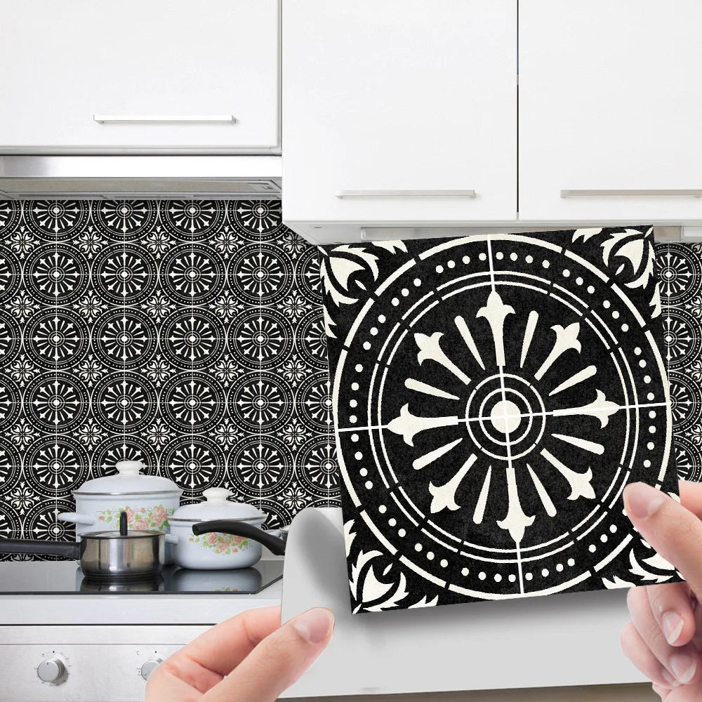 Mosaic tile paste self-adhesive DIY removable decorative pvc wall paste wall decoration Oasis Select MSC168 20cm x 20cm-10pcs