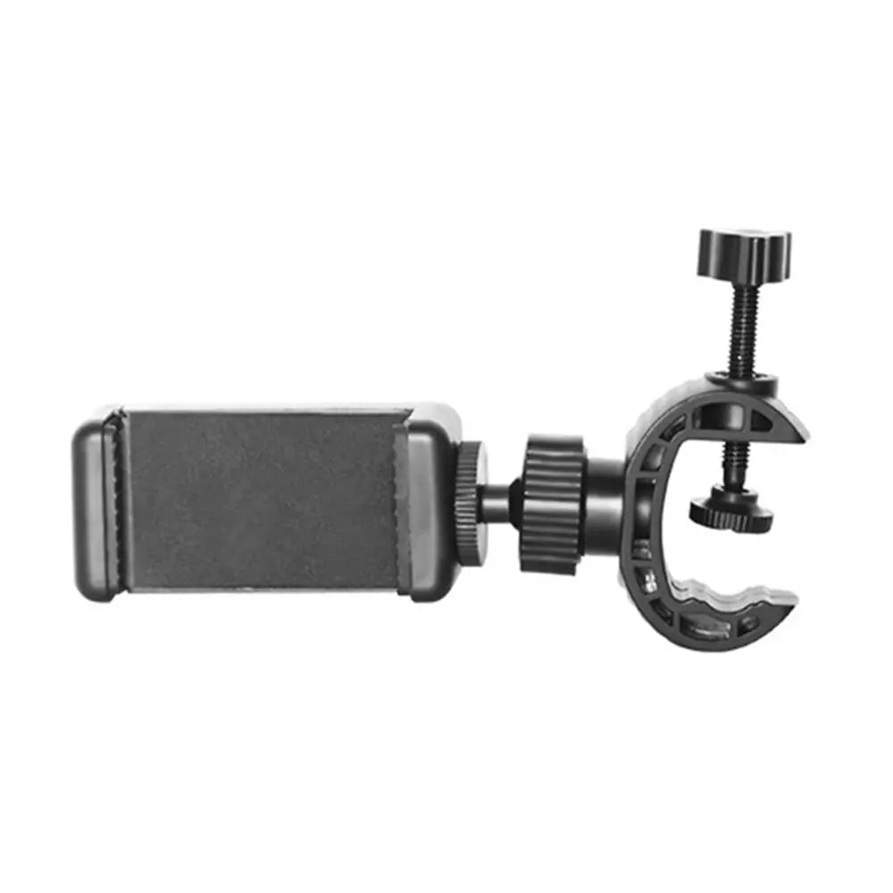 Phone Holder Mount Stand Microphone Stand Mount Tripod Phone Bracket Mobile Cell Support Clip For All Smartphones Oasis Select black