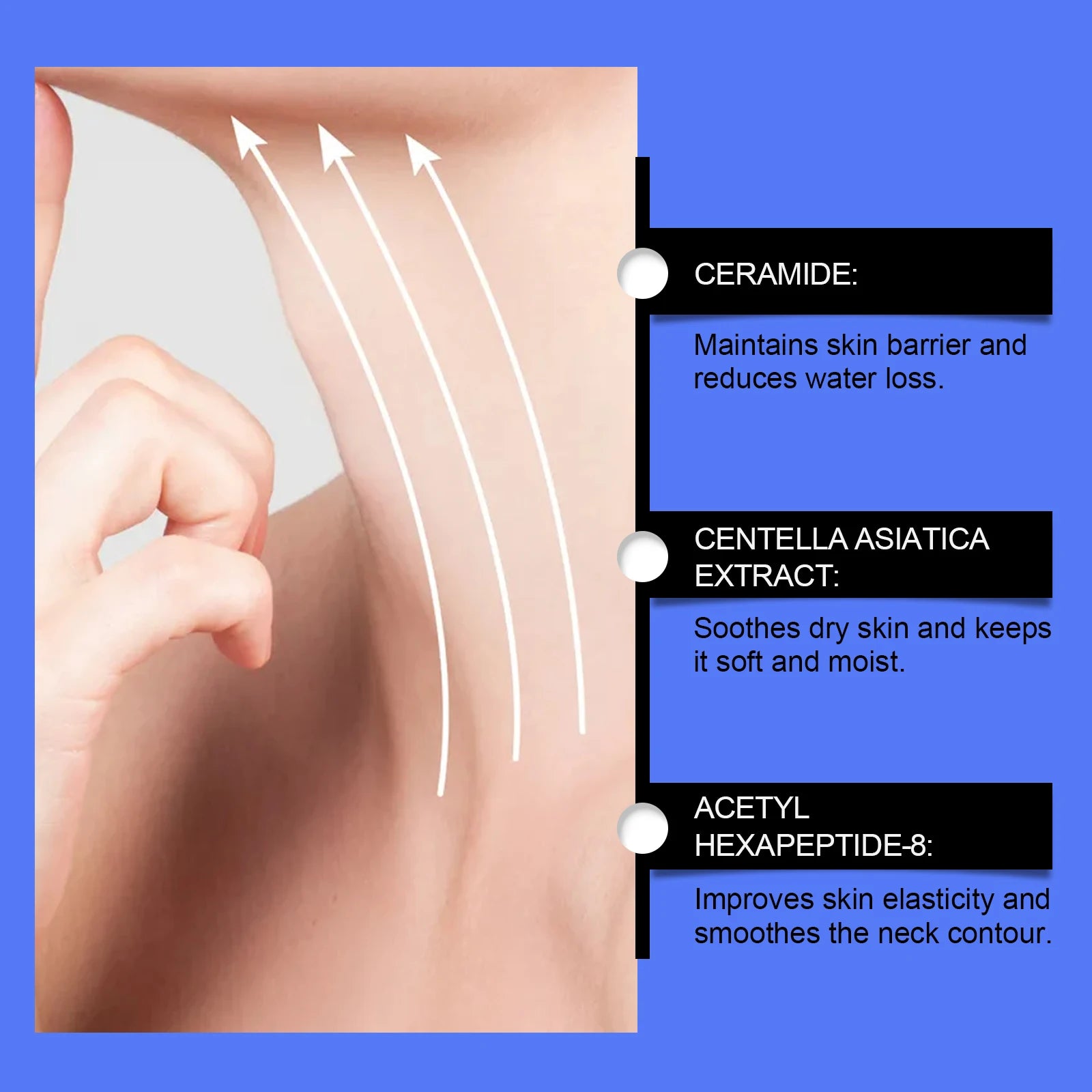 Jaysuing Neck Firming Roller Cream – Anti-Wrinkle Lift 120g Neck Firming Cream Oasis Select