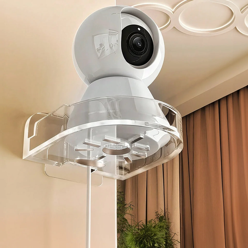 Universal Non-Drilling Wall Mount for CCTV Camera - Durable and Space-Saving Storage Holder Oasis Select