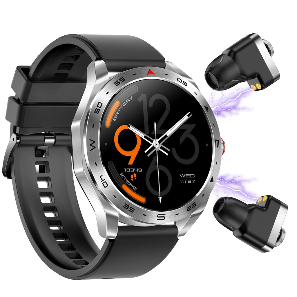 MINGCC T95 2-in-1 Smartwatch & Wireless Earbuds | Android iOS