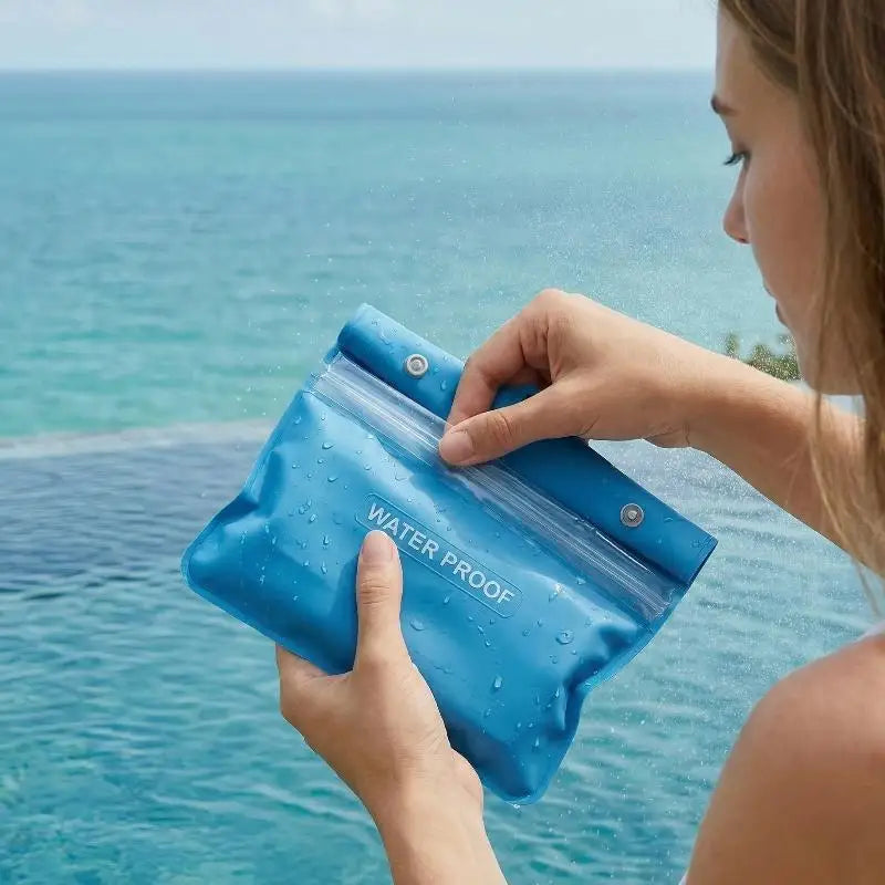 Waterproof Phone Pouch Waist Pack – Touchscreen Dry Bag Waterproof Phone Pouch Oasis Select
