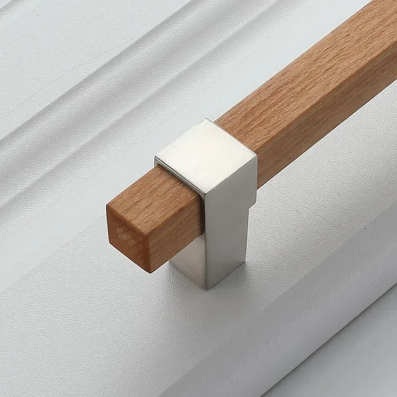 Wood Handles for Furniture Bronze in Cabinet Pulls and Modern Black Kitchen Doors Drawer Kids Gold Adjustable Knobs 128mm 160mm Oasis Select