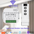 Tuya WiFi Smart Curtain Switch RF433MHz – Alexa & Google Smart Curtain Switch Oasis Select 1Remoter 1Controller