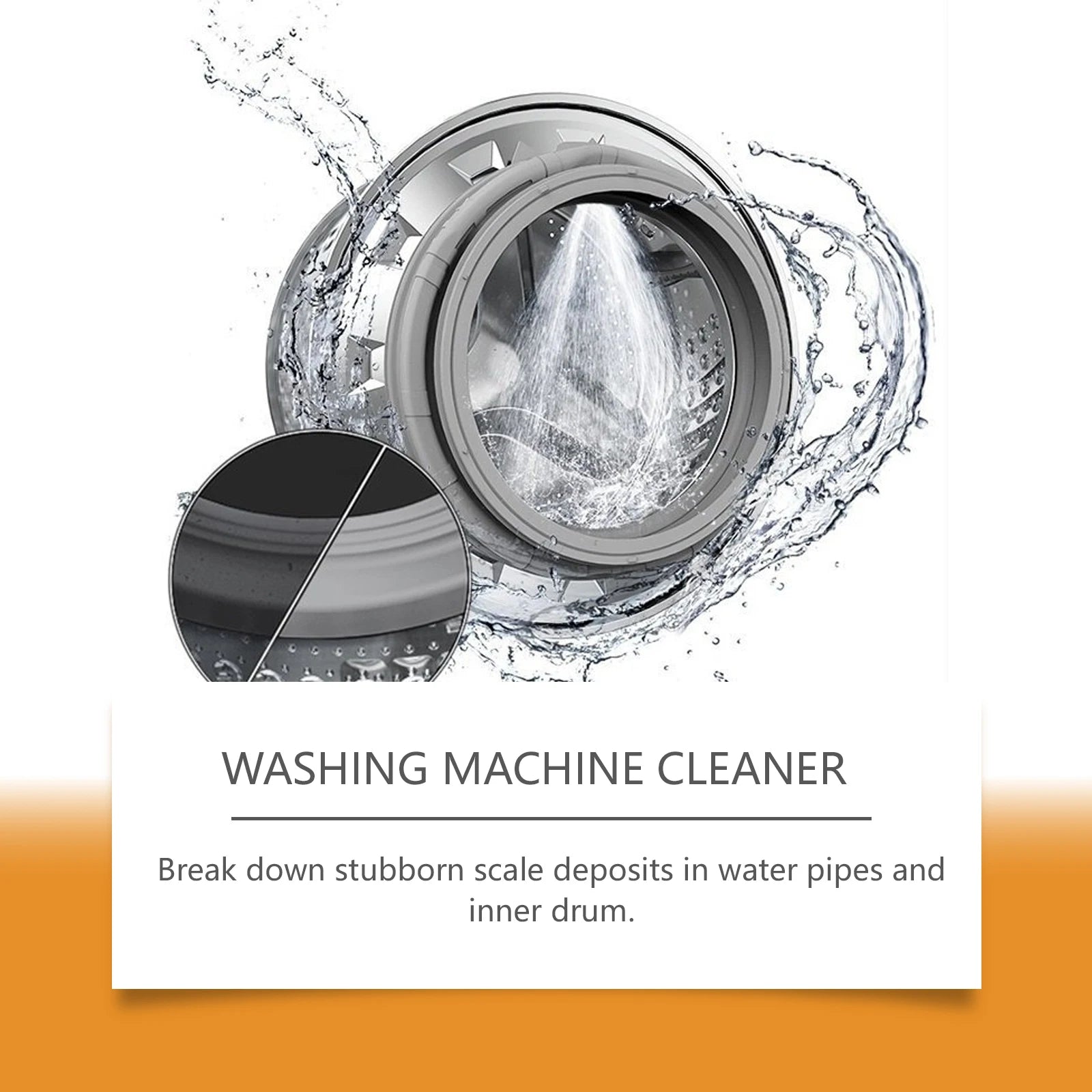 Jakehoe Washing Machine Cleaner For Cleaning Inner Drum Of Washing Machines Removing Stains Household Daily Care Cleaning Agent Oasis Select