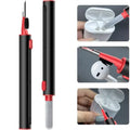 Cleaner Kit For Airpods Pro 1 2 Bluetooth Earbuds Cleaning Pen Airpods Pro Case Cleaning Tools For iPhone Xiaomi Huawei Samsung Oasis Select Black