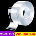 5m 3m Super Strong Double Sided Adhesive Tape Car Bedroom Kitchen Bathroom Outdoor Living Room Double-sided Tape Extra Strong Oasis Select 9.84 feet(3 m) 1mm 20mm