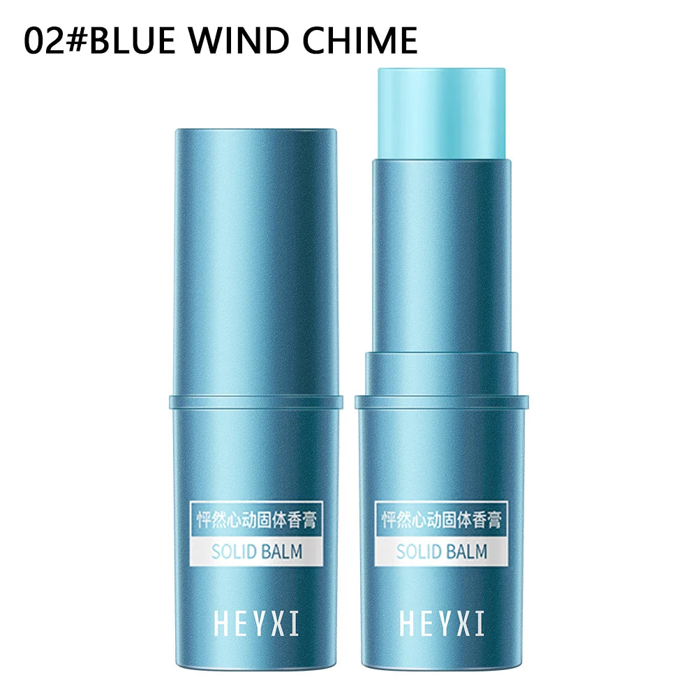 Solid Perfume Balm – Long-Lasting Portable Fragrance Ointment Solid Perfume Balm Oasis Select 02 Blue Wind Chime