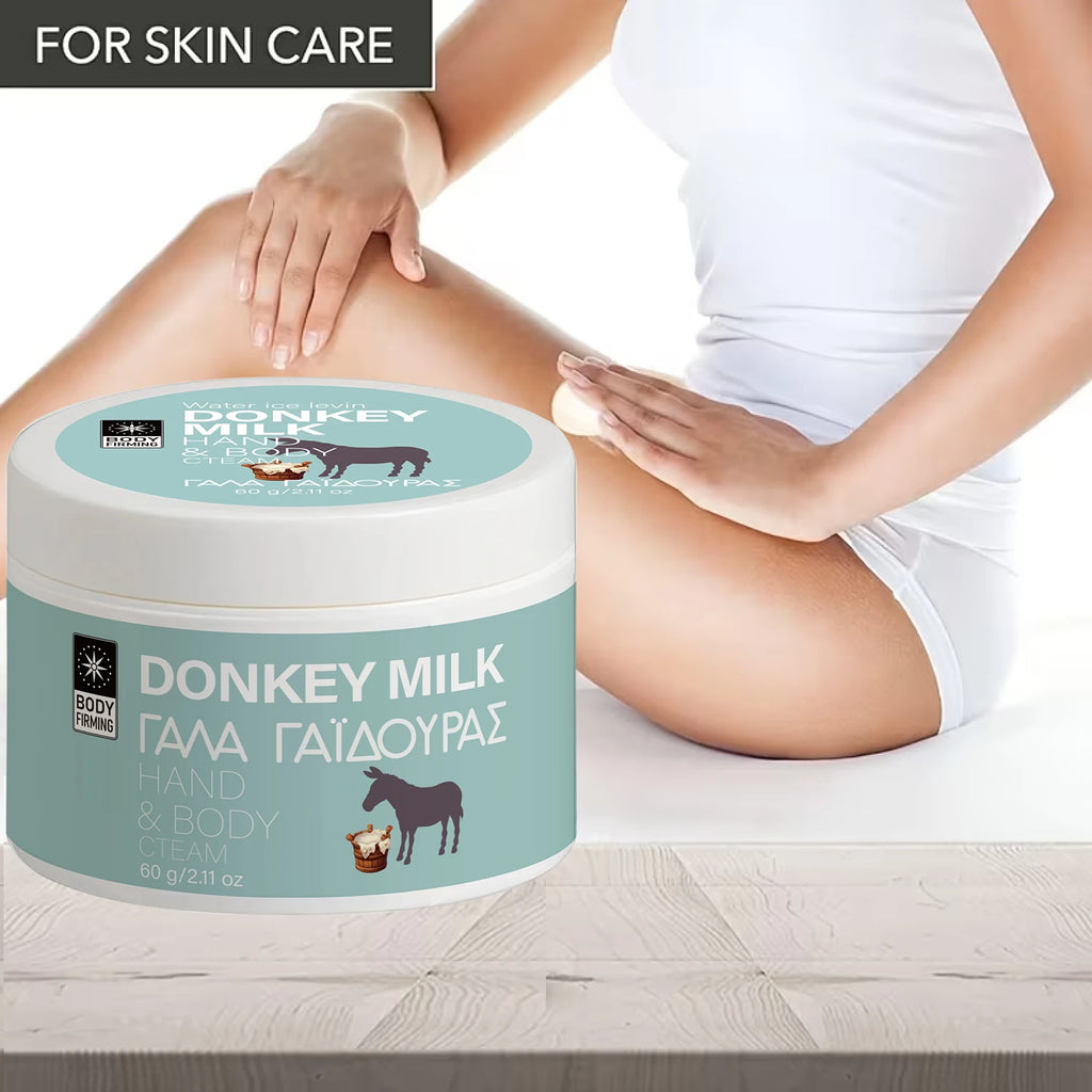Donkey Milk Body Cream – Hyaluronic Acid & Coconut Oil 60g Body Moisturizer Cream Oasis Select