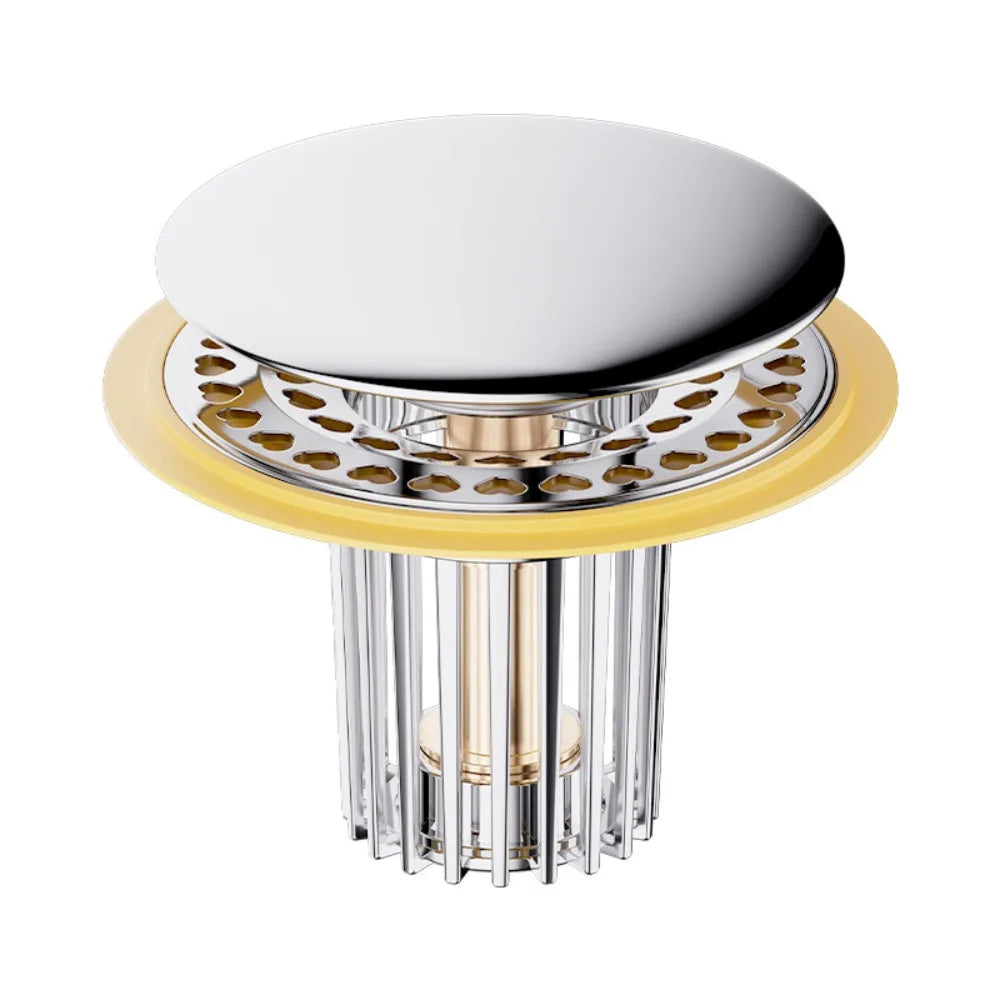 Plastic Floor Drain Filter Mesh Hair Trap Anti-clog Pop Up Drain Filter Multifunctional Sealing Cover Shower Leak Net Oasis Select