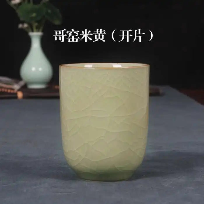 Longquan Celadon Water Cup Purple Clay Ceramic Tea Set, Creative Tea Cup, Tea Cup Couple's Kung Fu Tea Cup Oasis Select 4