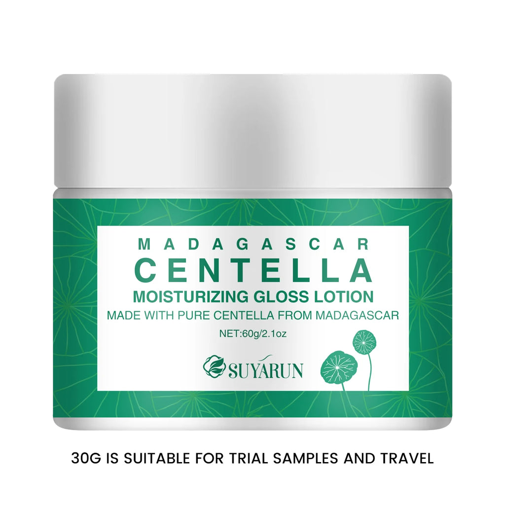 SUYARUN Hydrating Cica Face Cream - Soothes & Repairs Sensitive Skin, Intense Moisturizer with Centella Asiatica. Oasis Select 30g