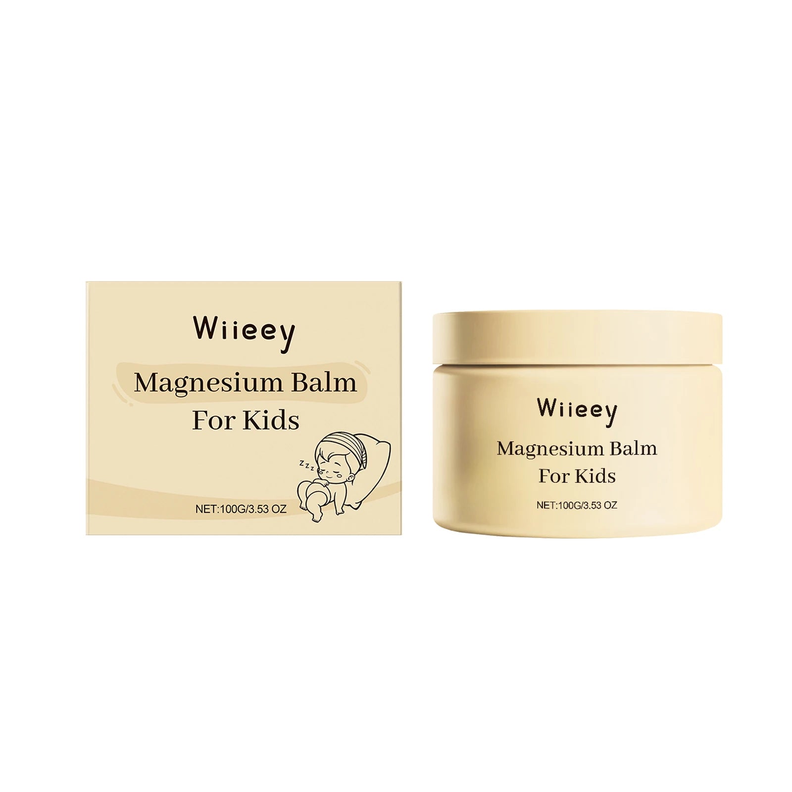 Wiieey Kids Lavender Magnesium Balm – Calming Moisturizing Lotion