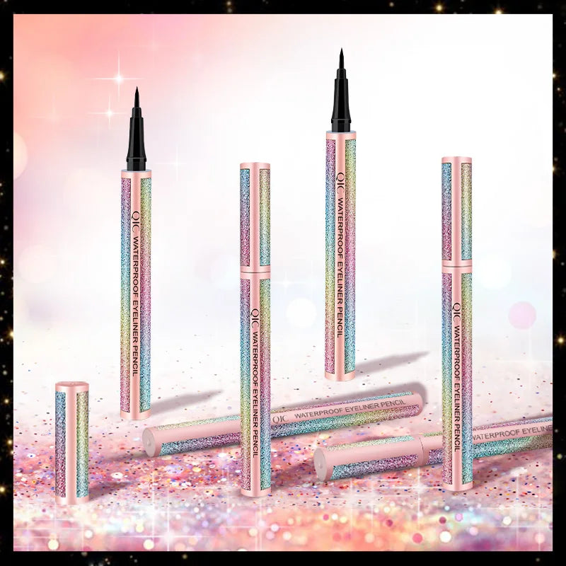 QIC Starry Sky Black Liquid Eyeliner – Waterproof & Long-Lasting