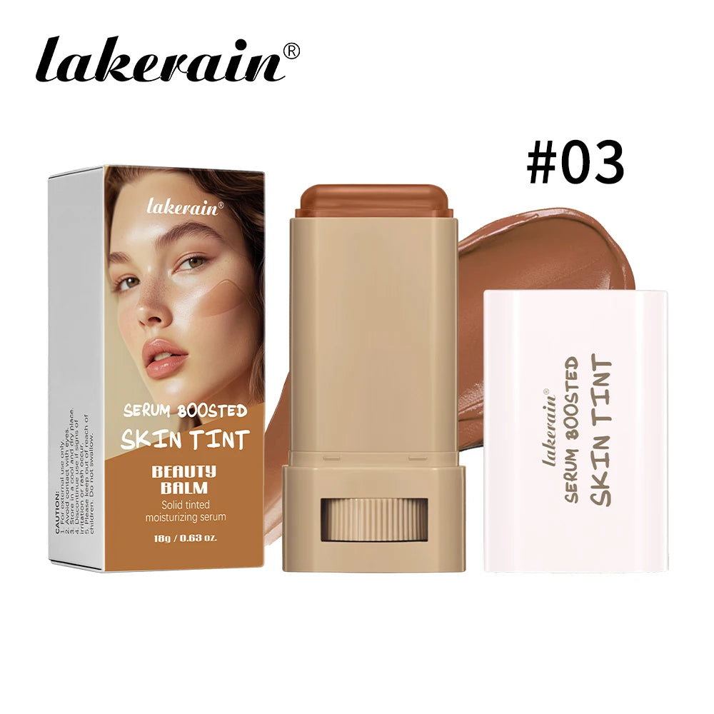 Eraser Foundation Stick Stick Serum Boosted Skin Tint Foundation Stick Smooth Plumper Hight Coverage Travel Flawless Foundation Oasis Select 3