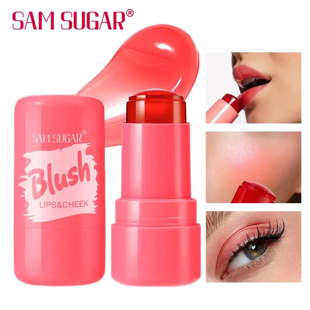 SAM SUGAR Jelly Blush Stick – 3-in-1 Lip, Cheek & Eye Tint