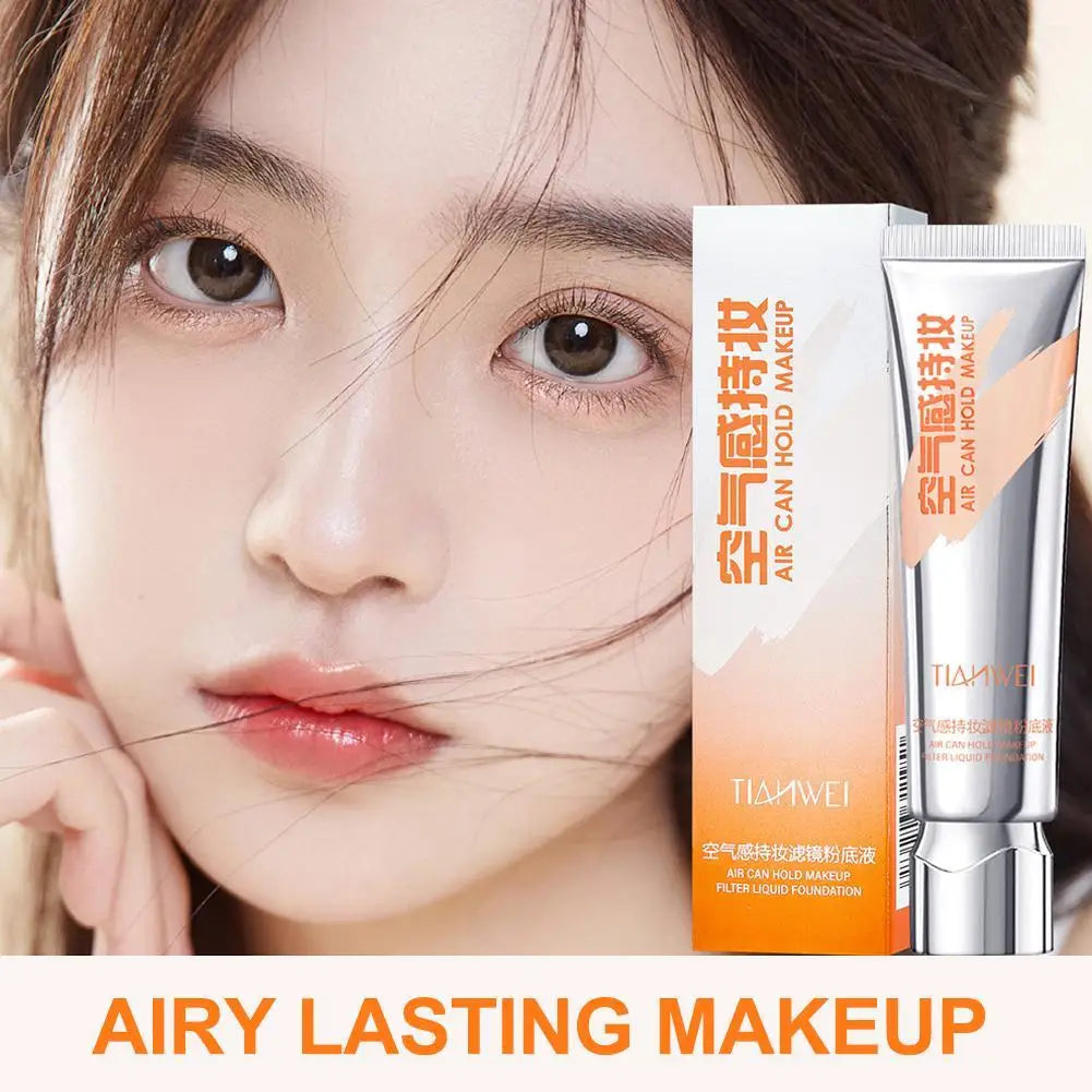 Airy Lasting Makeup Foundation Moisturizing Concealer Brightening Skin Color Invisible Pore Makeup Primer Isolation Cream 30ml Oasis Select