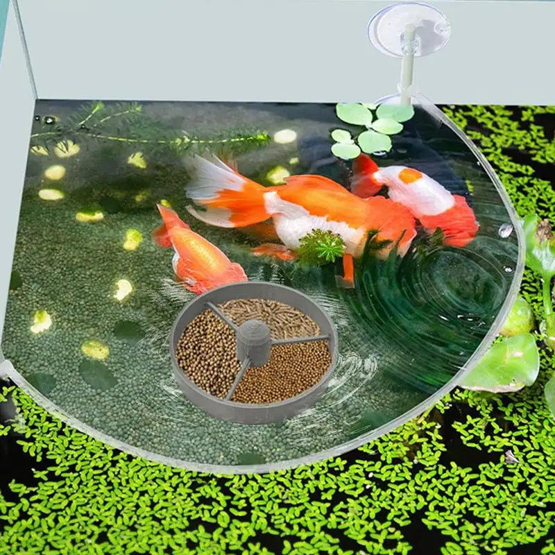 Aquarium Feeding Ring Floating Fish Ring Round Shape Tank Accessories Breeding Tools Fish Tank Floating Feeder For Fish Food Oasis Select