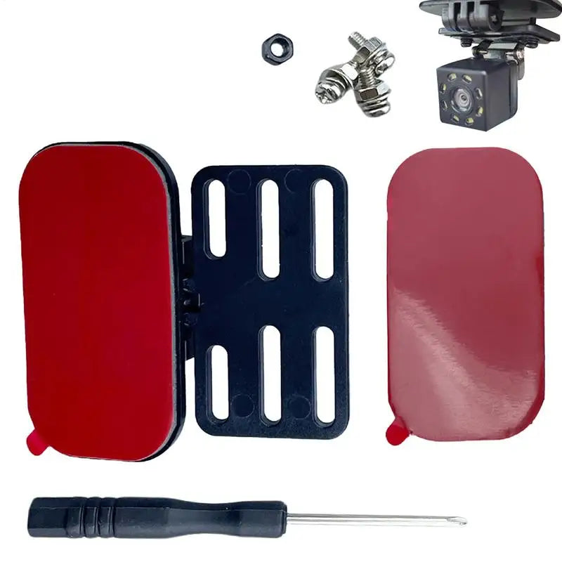 Rear Dash Cam Holder Car Rear Camera Bracket Dash Cam Mount Rear Windshield Backup Camera Bracket with Multi-Angle Adjustment Oasis Select