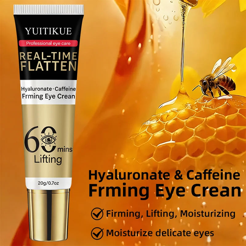 YUITIKUE Eye Lift Cream 20g – Hyaluronate & Caffeine