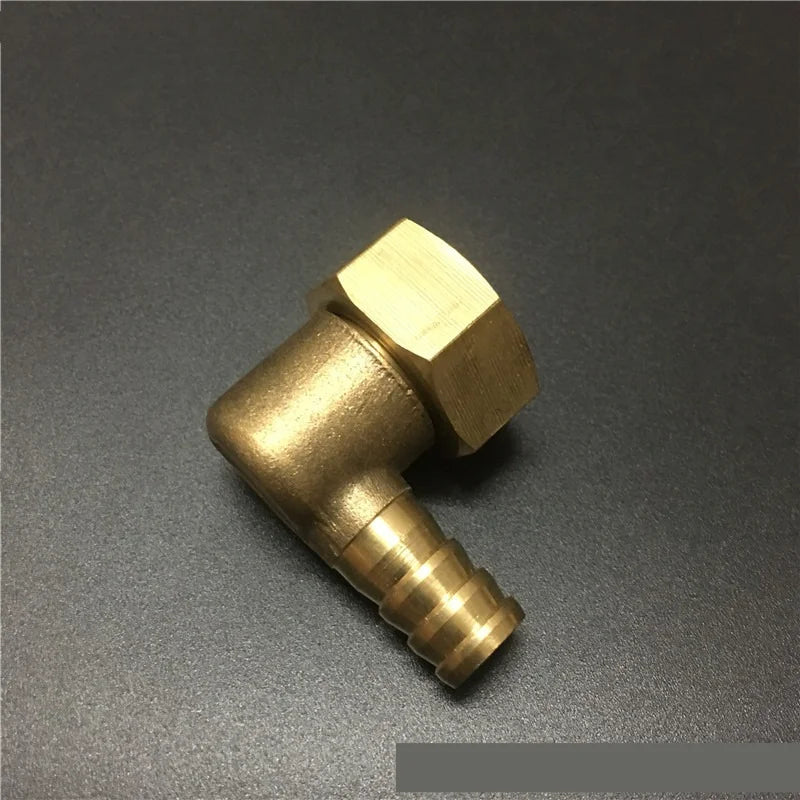 Brass Hose Fitting 4mm-19mm Barb Tail 1/2" BSP Female Thread Copper Connector Joint Coupler Adapter Oasis Select A