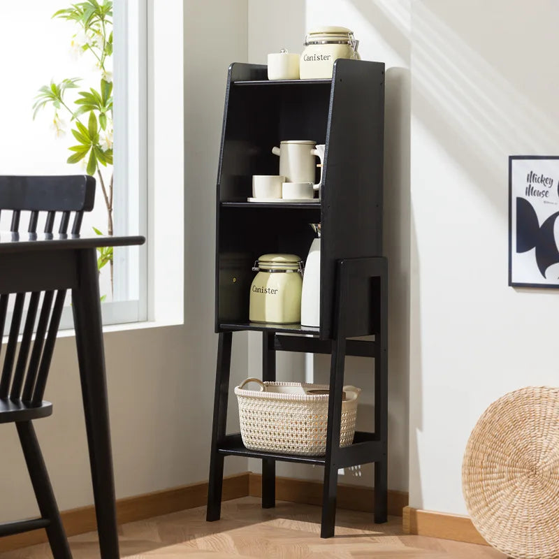 Kitchen rack Floor-to-ceiling multi-layer locker Edge storage cabinet Household multi-functional narrow gap crevice frame Oasis Select