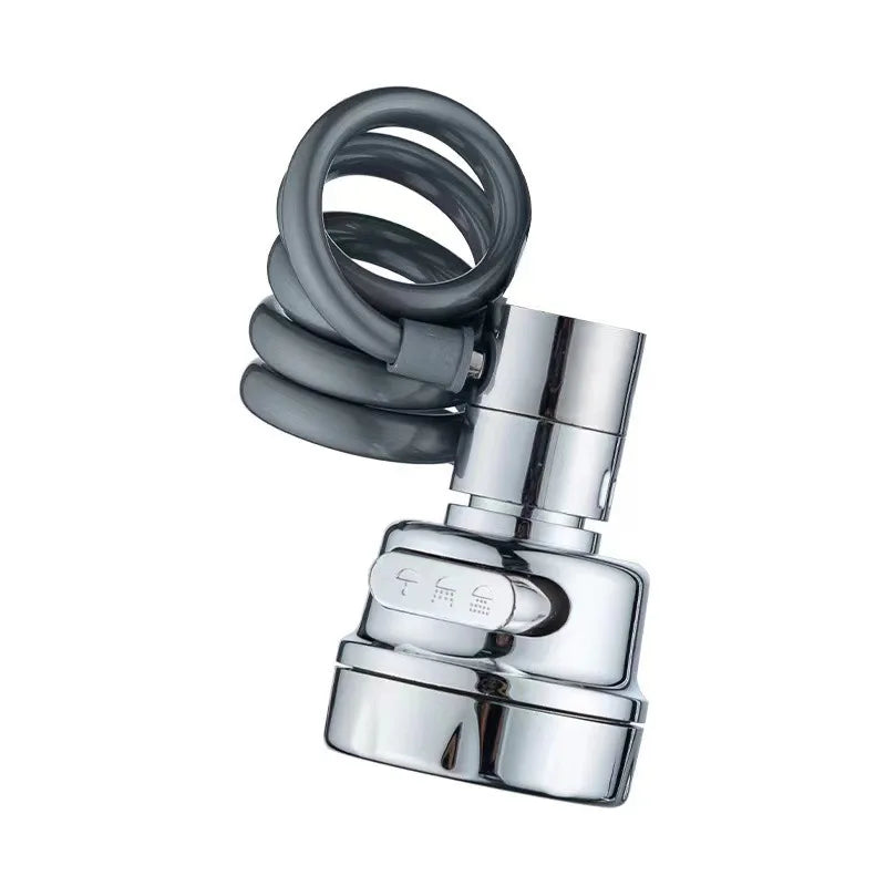 New 3 Modes Sink Faucet 360 Degree Rotation Filter Extension Tube Shower Water Saving Tap Universal Kitchen Gadgets Accessories Oasis Select