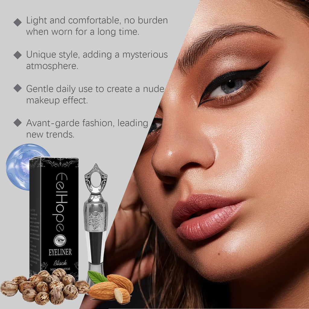 Black Color Liquid Eyeliner Pencil Long-Lasting Natural Smooth Durable Non-Fading Beauty Make-Up Tool Cosmetics Eye Shadow Stick Oasis Select