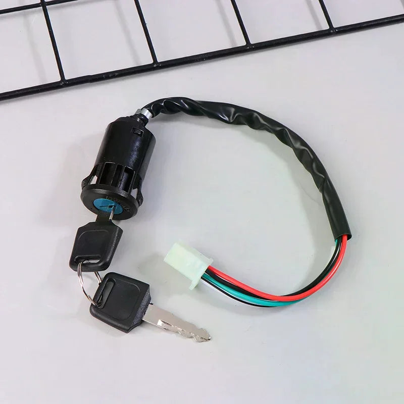 Off-road Motorcycle Four-wheel Beach Car Accessories 50-250CC Start Ignition Switch Electric Door Lock Key Oasis Select
