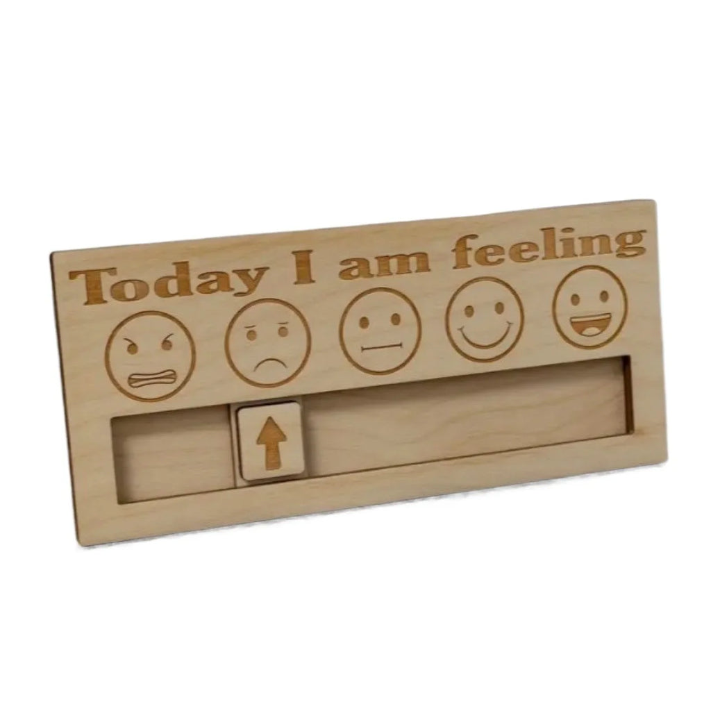 Daily Mood Brand Creative and Personalized Desktop Ornaments, Wooden Personal Mood Choices, Cute Ornaments Oasis Select