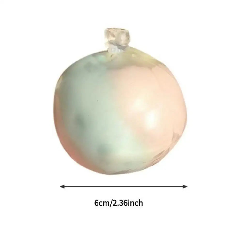 Squishy Stress Balls slow rebound wax skin squeeze toy for Kids Adult Quiet Sensory Fidget Toy Soothing Relieving Stress Oasis Select White 1PC