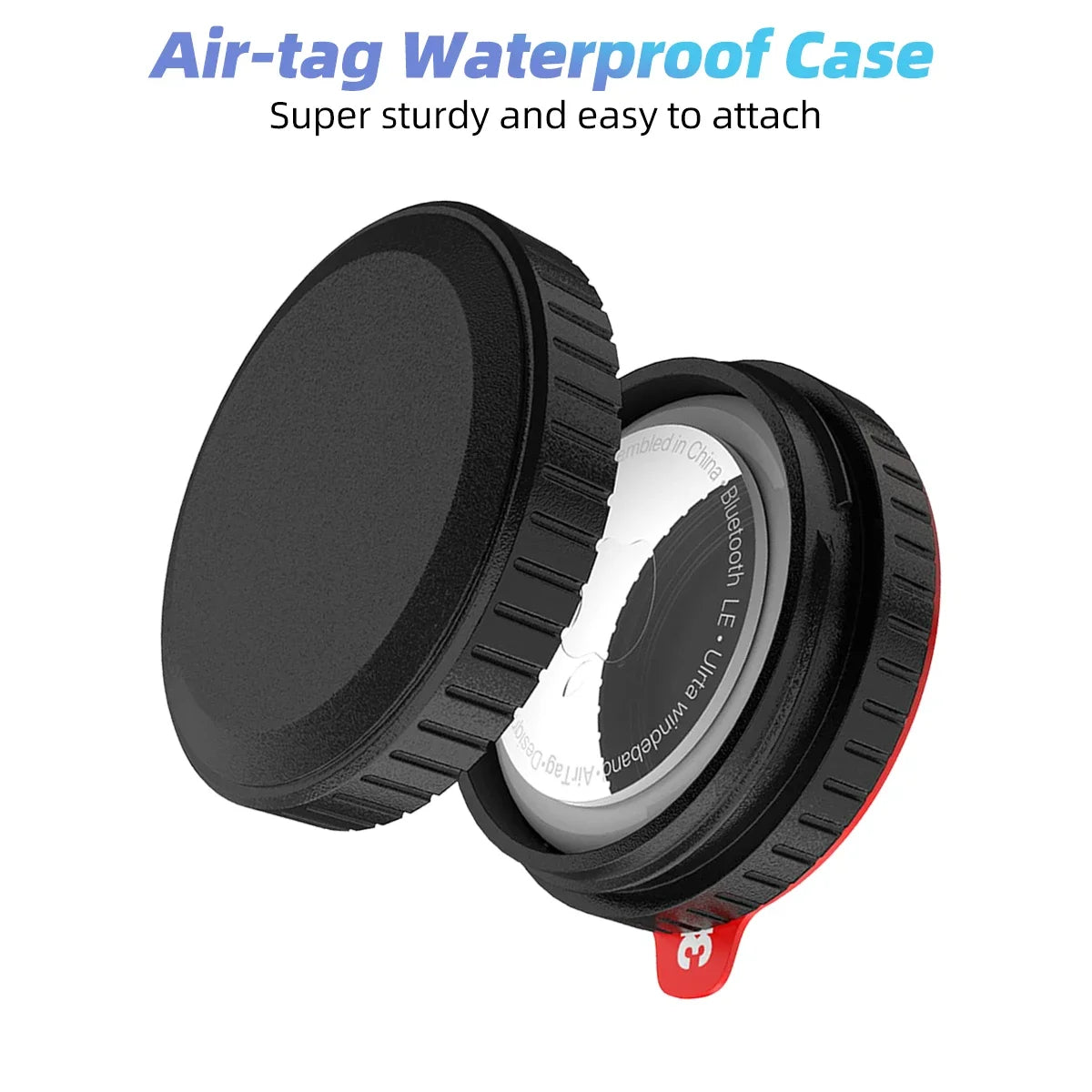 Indekos AirTag Case IP68 Waterproof – Pet, Keys, Bike & Wallet AirTag Protective Case Oasis Select