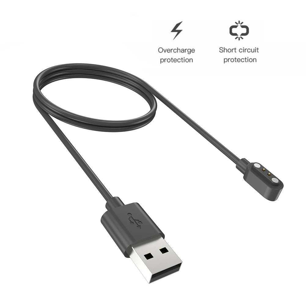 Magnetic USB Charger Cable for VeryFitPro ID205L ID205S ID206 GT01 Smartwatch Charger Cable Oasis Select