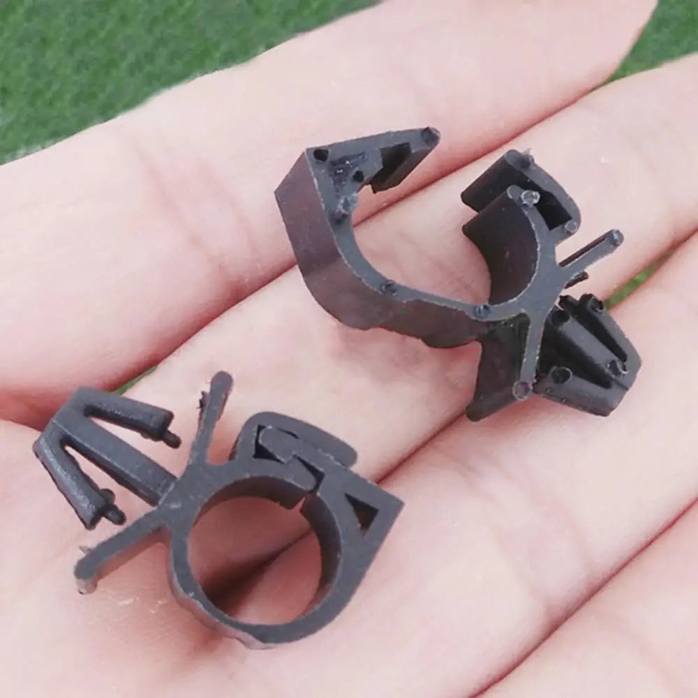 Weather Resistant Anti-Loose 10mm Car Wiring Harness Fixing Clips Zip Ties Cable Buckle Corrugated Pipe Fastener Multi-Function Oasis Select