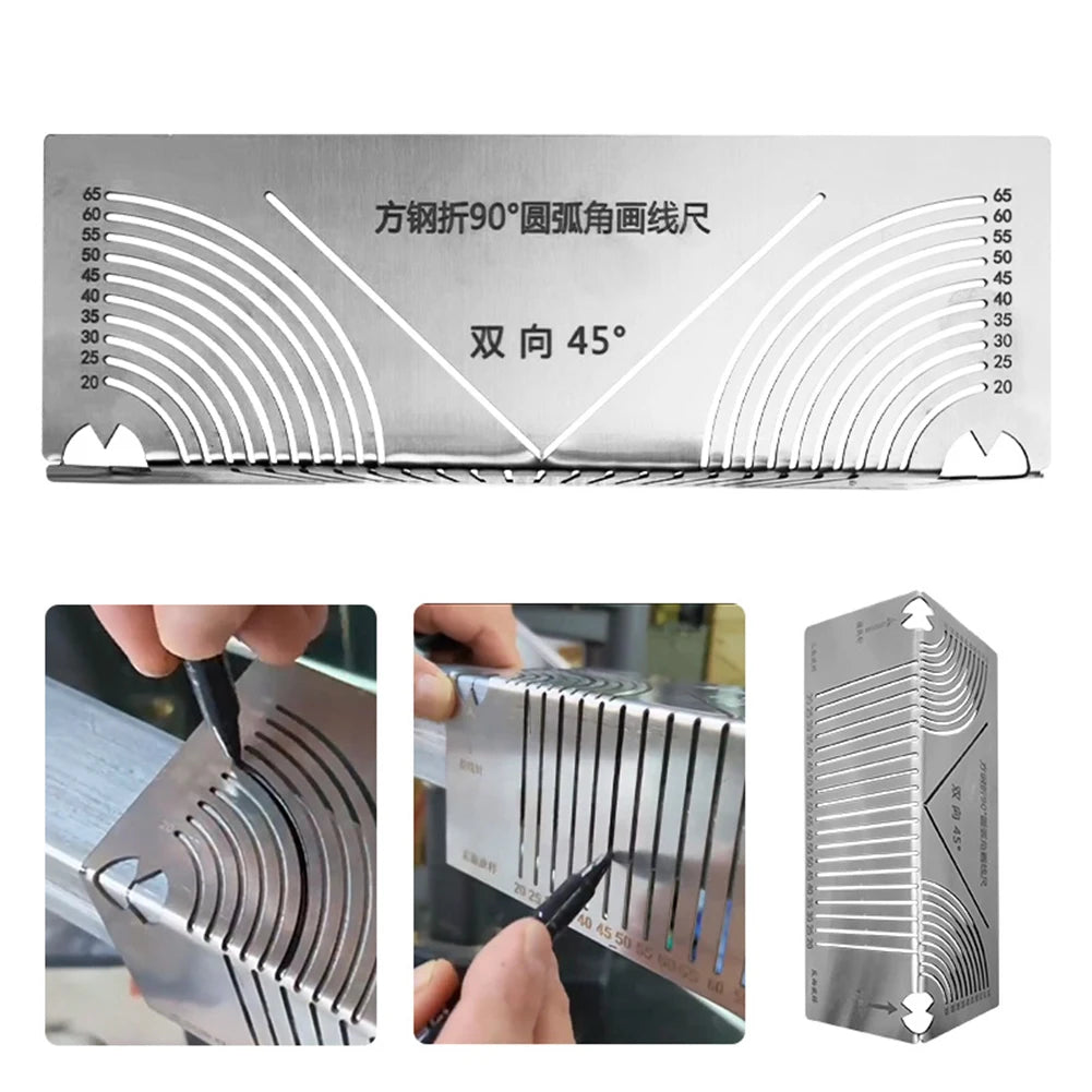 Precision-Flex Angle Arc Marking Tool | Pipe Saddle Guide