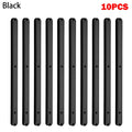 10-Pack 298mm Plastic Drawer Slide Runners – Wardrobe Guide Rails Drawer Slide Runners Oasis Select Black