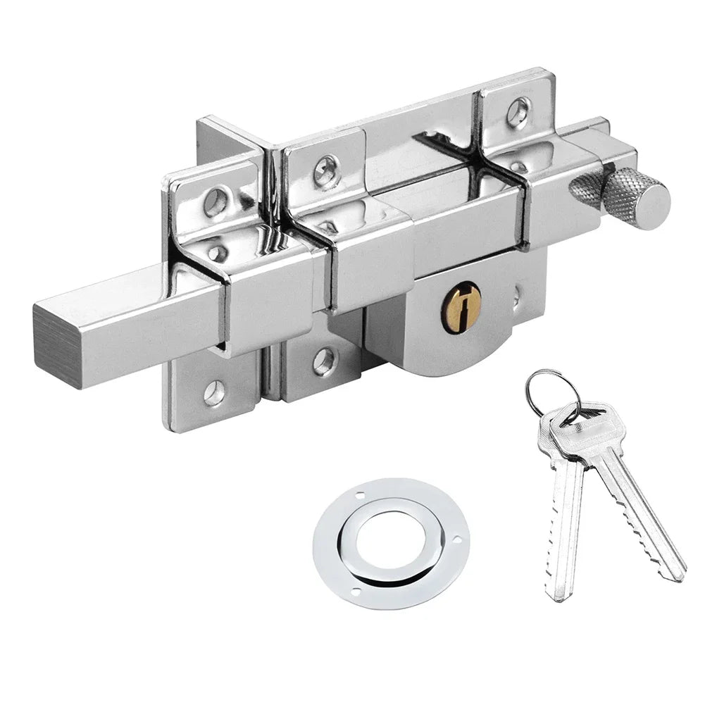 Confidential Key Lock System Iron Mechanical Latch Lock Anti-theft Door Lock Easy To Install Robust Security Features Oasis Select