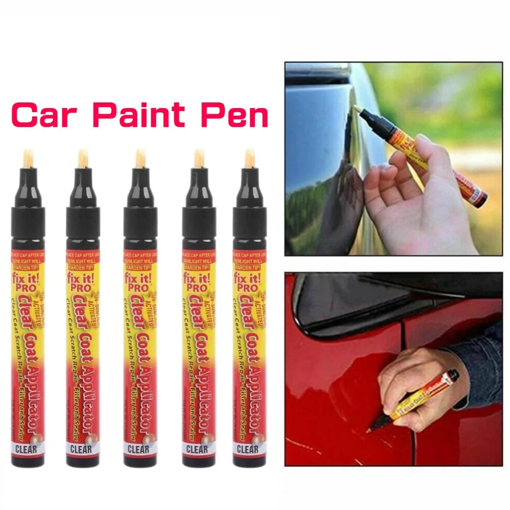 Car Scratch Repair Remover Pen Car-styling Portable Fix It Pro Clear Coat Applicator Tool Portable Universal Auto Paint Pen Oasis Select
