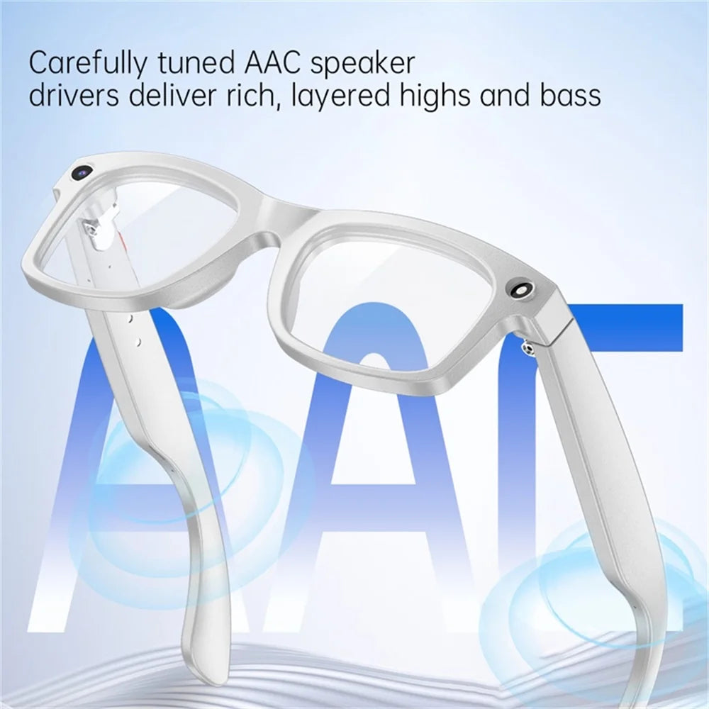 696 Smart AI Photo Glasses 500W Pixels Camera Take A Photo Video Recording Dialogue Translation Blue Tooth Call Smart Sunglasses Oasis Select