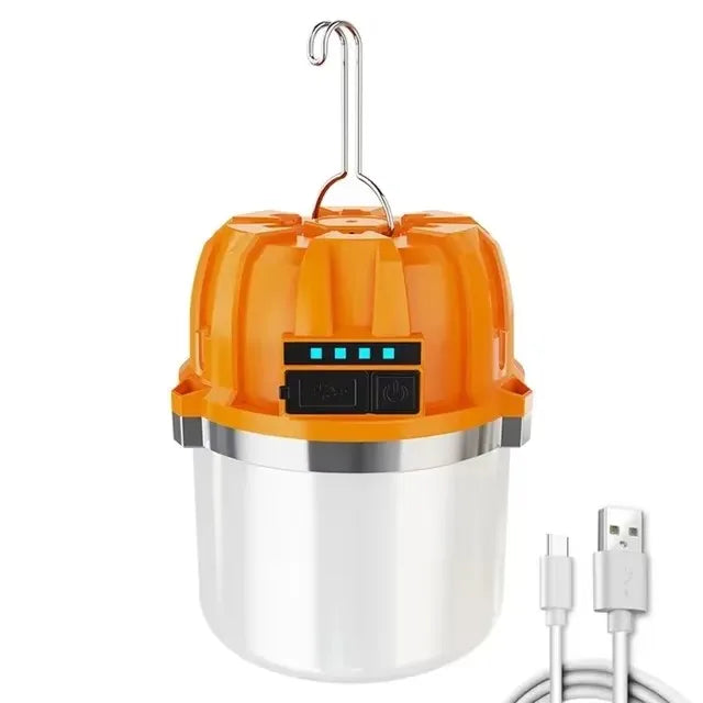 10W 1800MAH COB+LED Camping Lantern USB Rechargeable High Power Portable Tents Lamp Outdoor Hiking Night Fishing Hanging Lamp Oasis Select G130-A