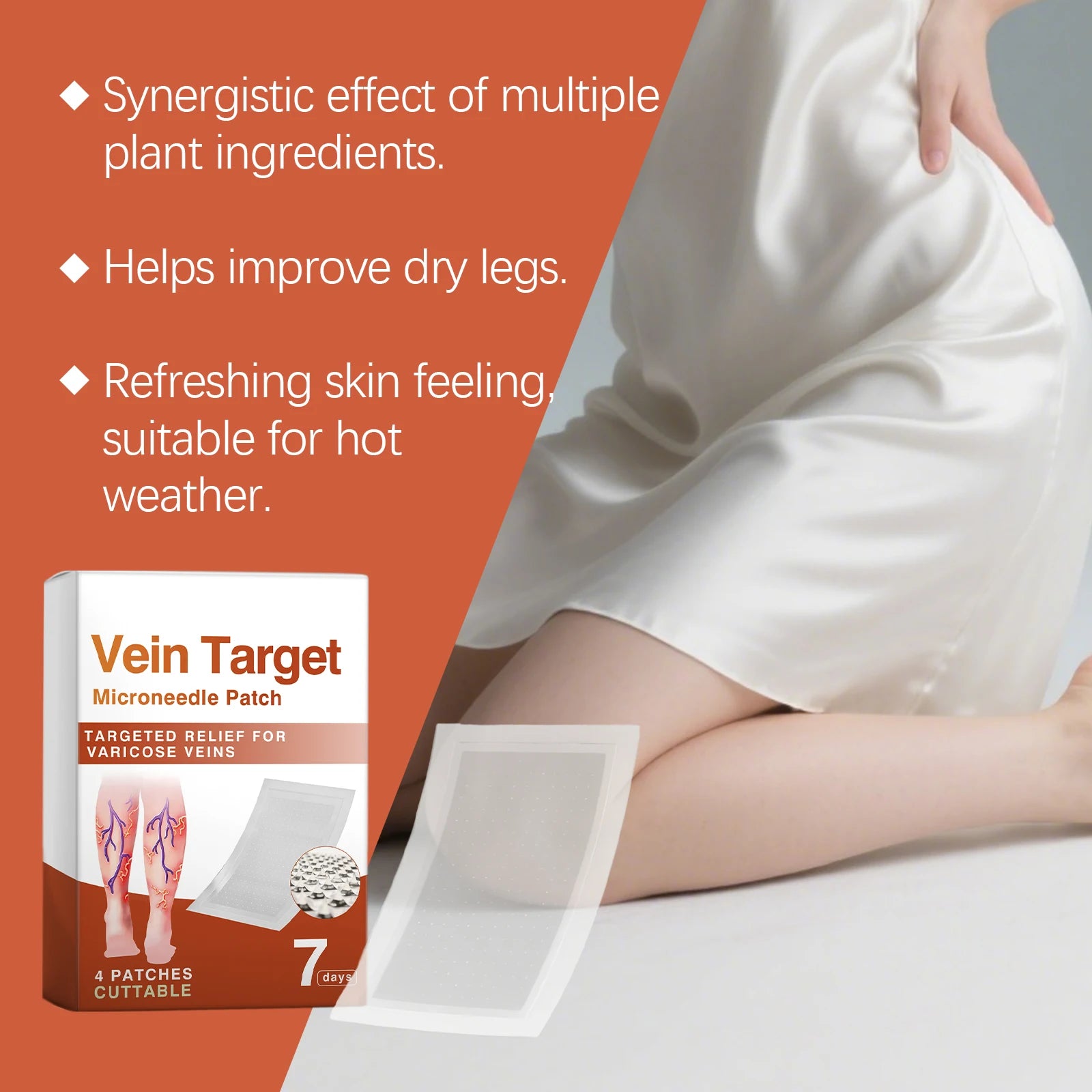 Leg Skin Nourishing Patches – Breathable Daily Leg Care Body Care Patch Oasis Select