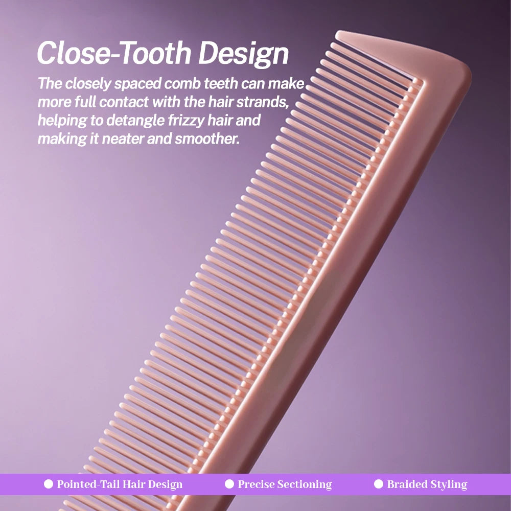 Pointed Tail Comb Set 3/5/10 Pcs – Anti-Static Hair Pick Hair Styling Comb Oasis Select