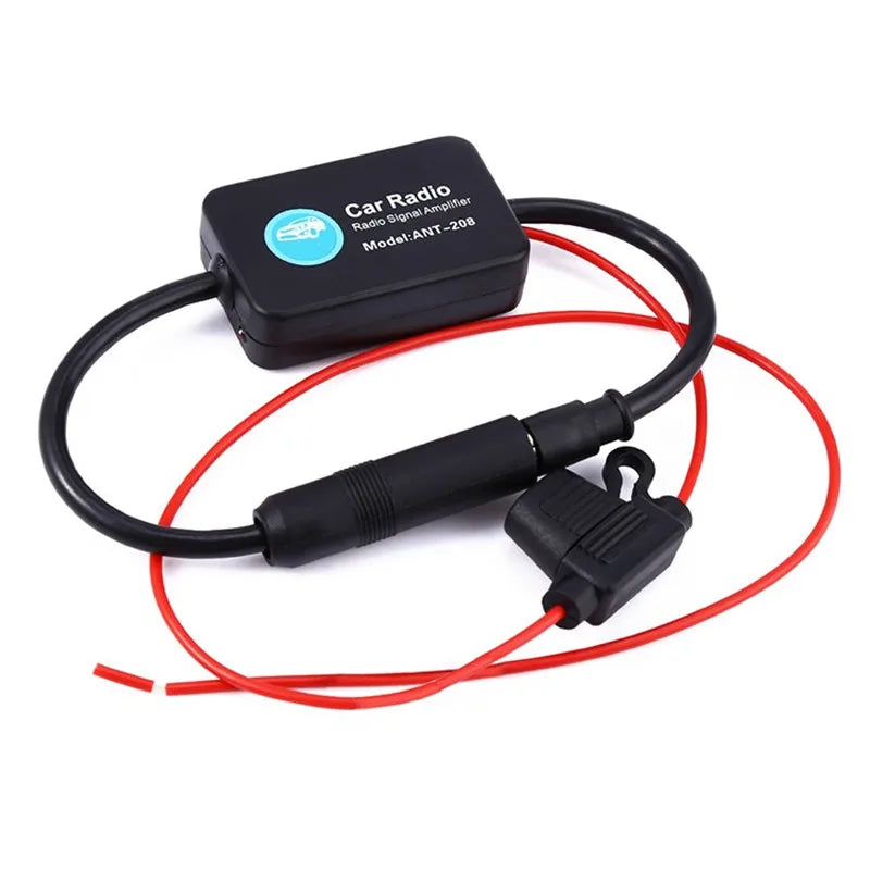 Cheyoule ANT208 12V Active Car Radio Antenna FM Amplifier - Vehicle Active Antenna for Improved Radio Reception Oasis Select