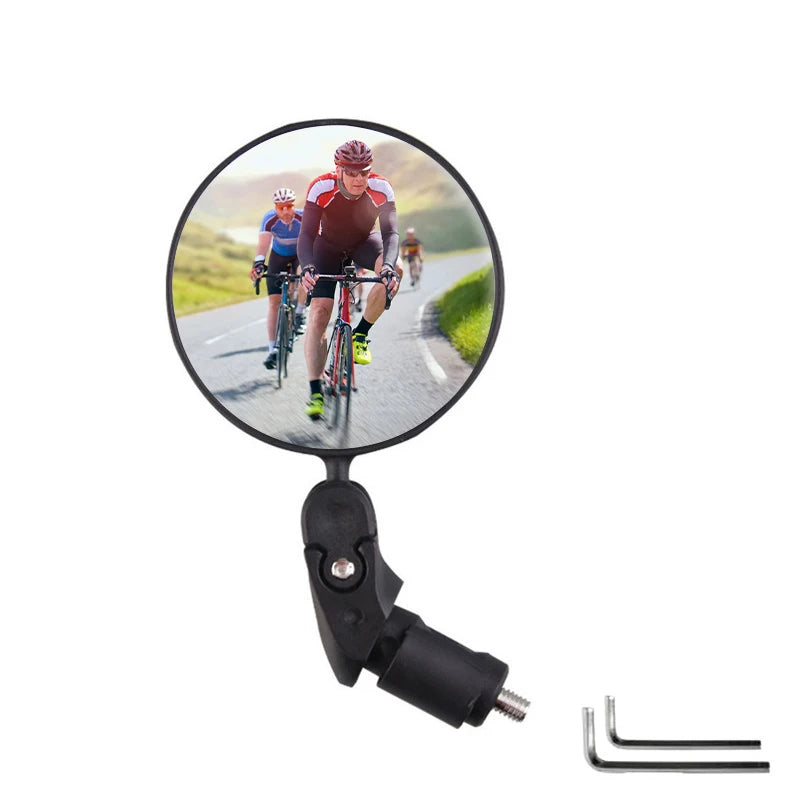 Universal Bicycle Rearview Mirror Adjustable Rotate Wide Angle Cycling Handlebar Rear View Mirrors for MTB Road Accessories Oasis Select 02